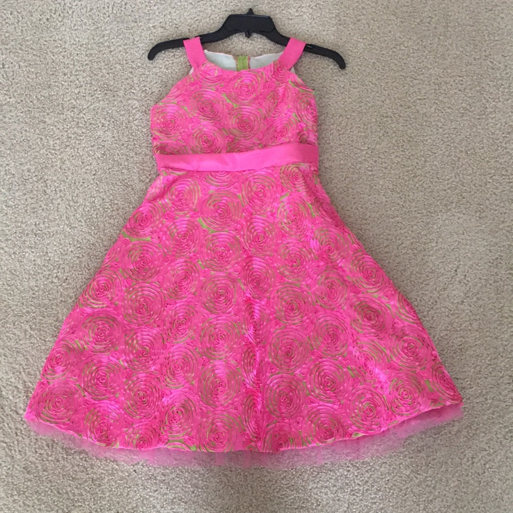 Pink size 16 dress like new rare editions